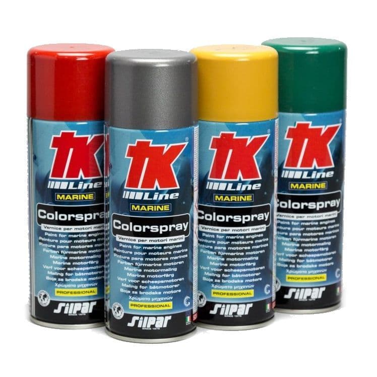 Tk Line TK Line Colorspray Spray Paint for Marine Engines - 400ml