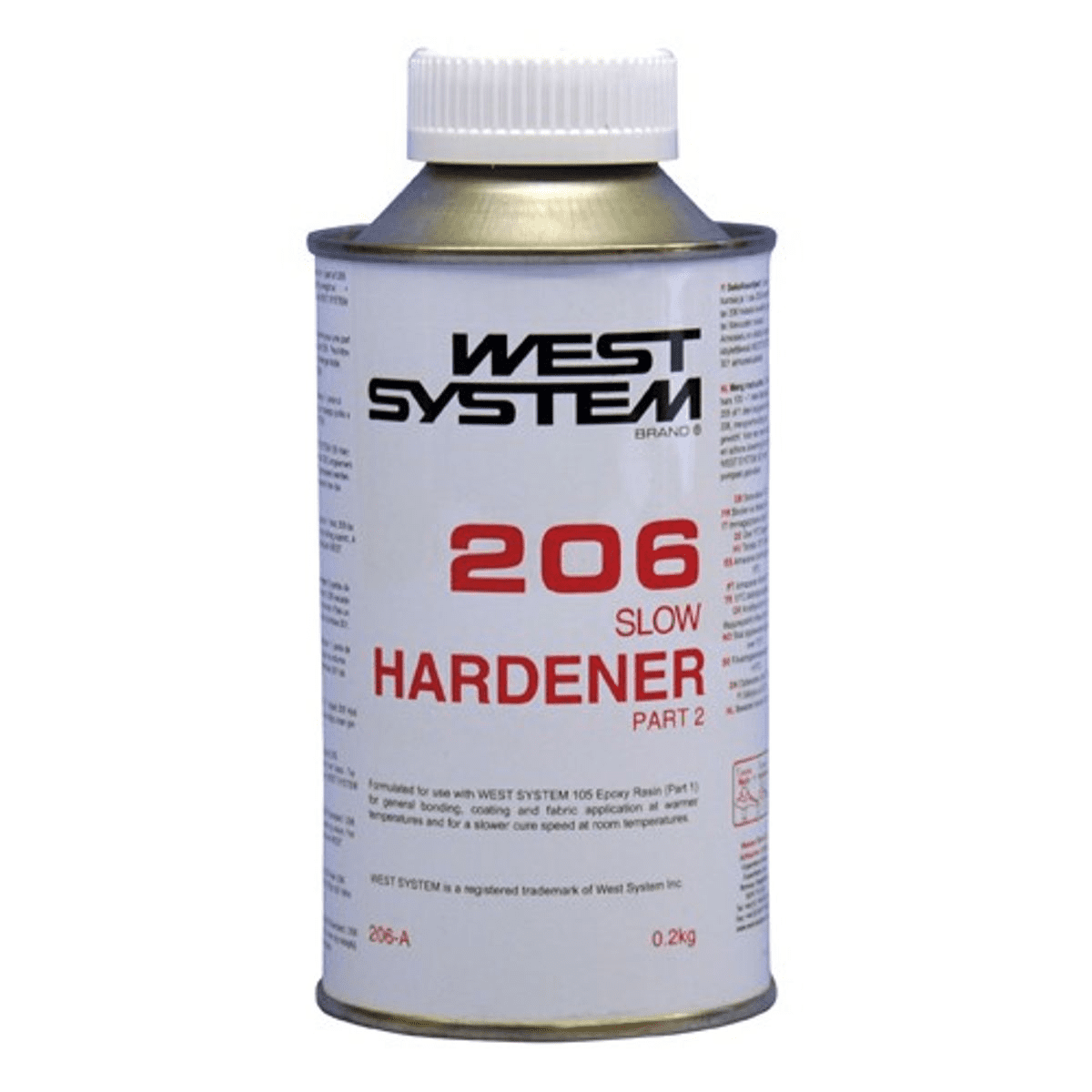 West System 206 Slow Hardener - 200g