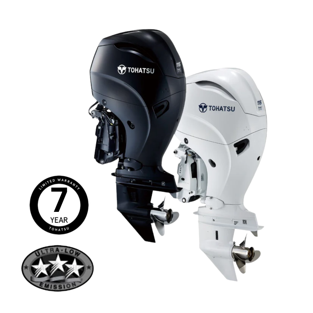 Tohatsu 115HP 4-Stroke EFI Outboard Engine Long Shaft