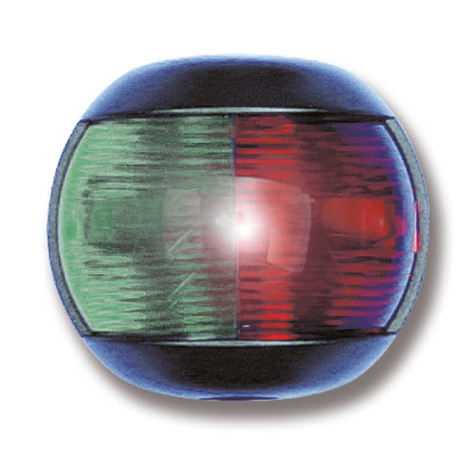 Trem 12m Round Bi-Colour Navigation Light – Black or White, 12V LED