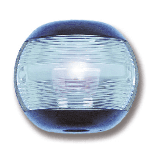 Trem 12m Round Masthead Navigation Light – Black or White, 12V LED