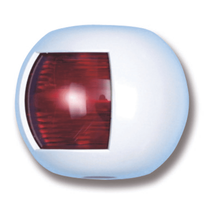 Trem 12m Round Port Navigation Light – Black or White, 12V