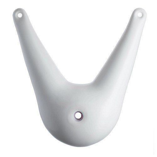 Anchor Marine Bow Fender With Bulb White 31x20x48cm (12x8x19")