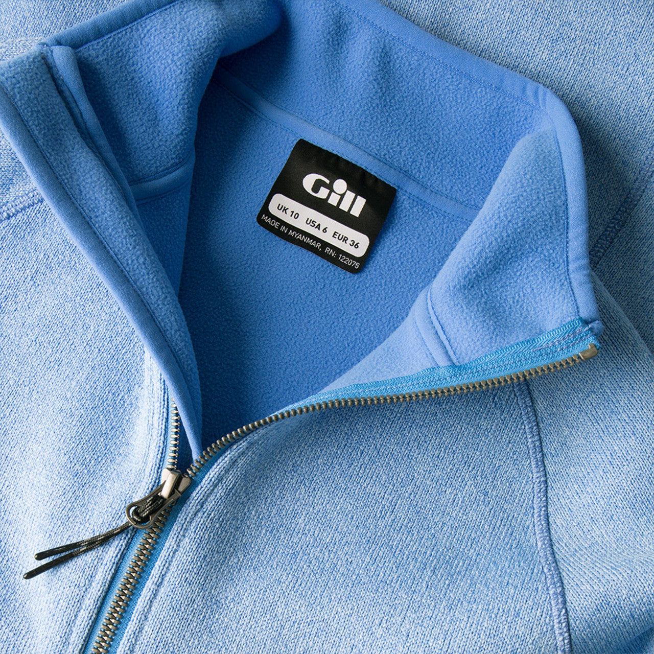 Womens Knit Fleece Blue 1492