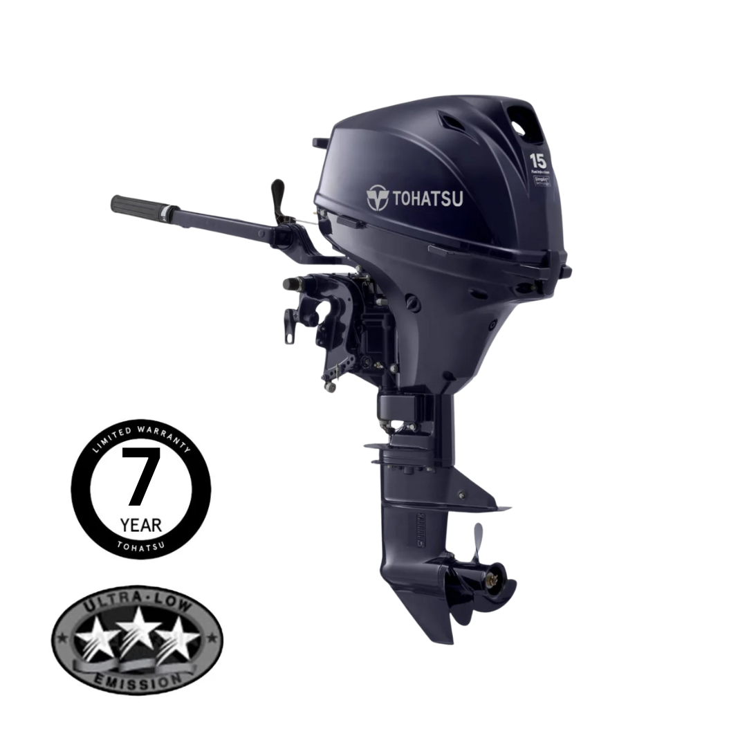 Tohatsu 15HP 4-Stroke EFI Outboard Engine Short Shaft