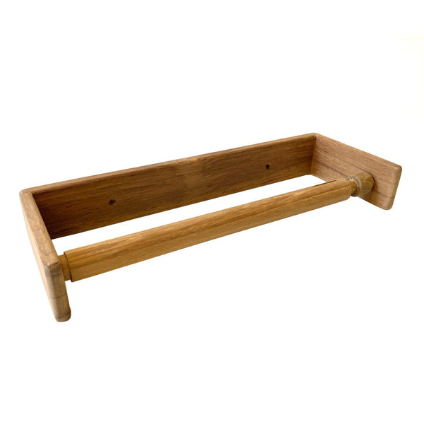 Cquip Teak Kitchen Roll Holder