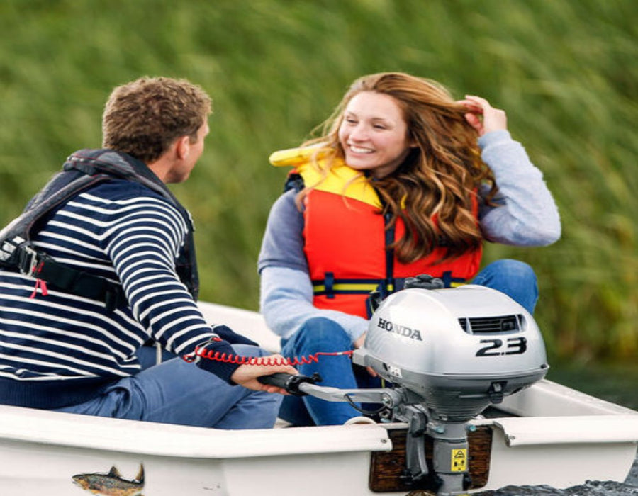 Honda 2.3HP 4-Stroke Outboard Engine Long Shaft