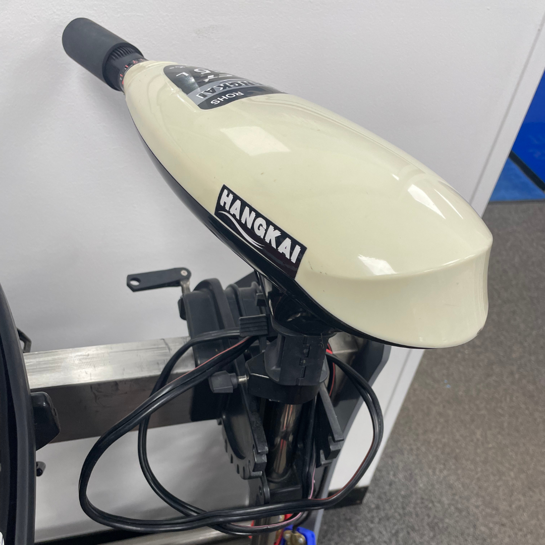 Approved Used: Hangkai ET65 12V Electric Outboard Engine, Short Shaft, Tiller