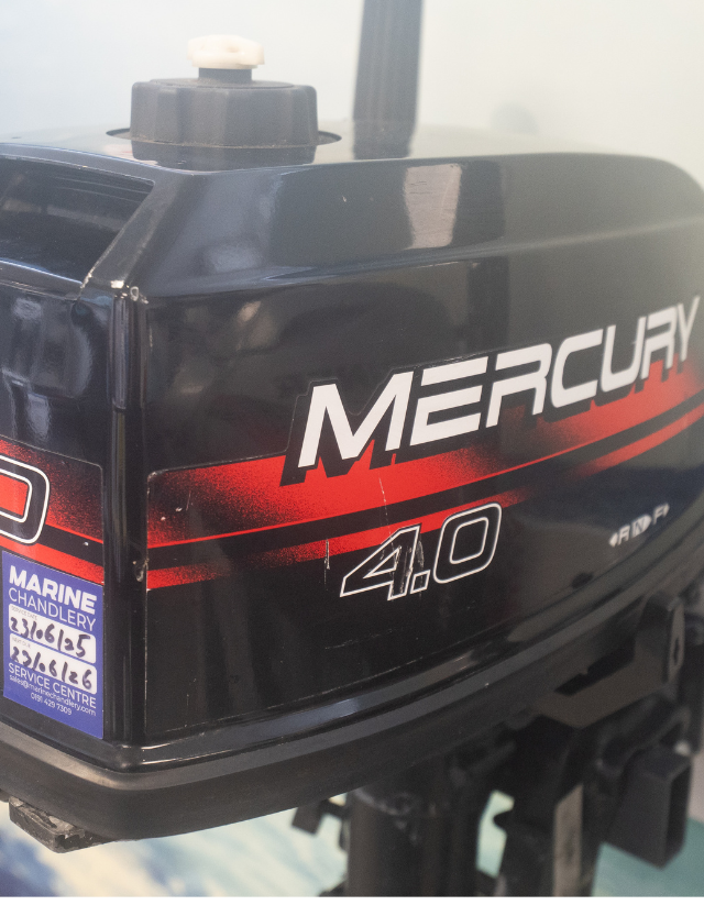 Mercury APPROVED USED: Mercury 2-Stroke 4HP Outboard Engine