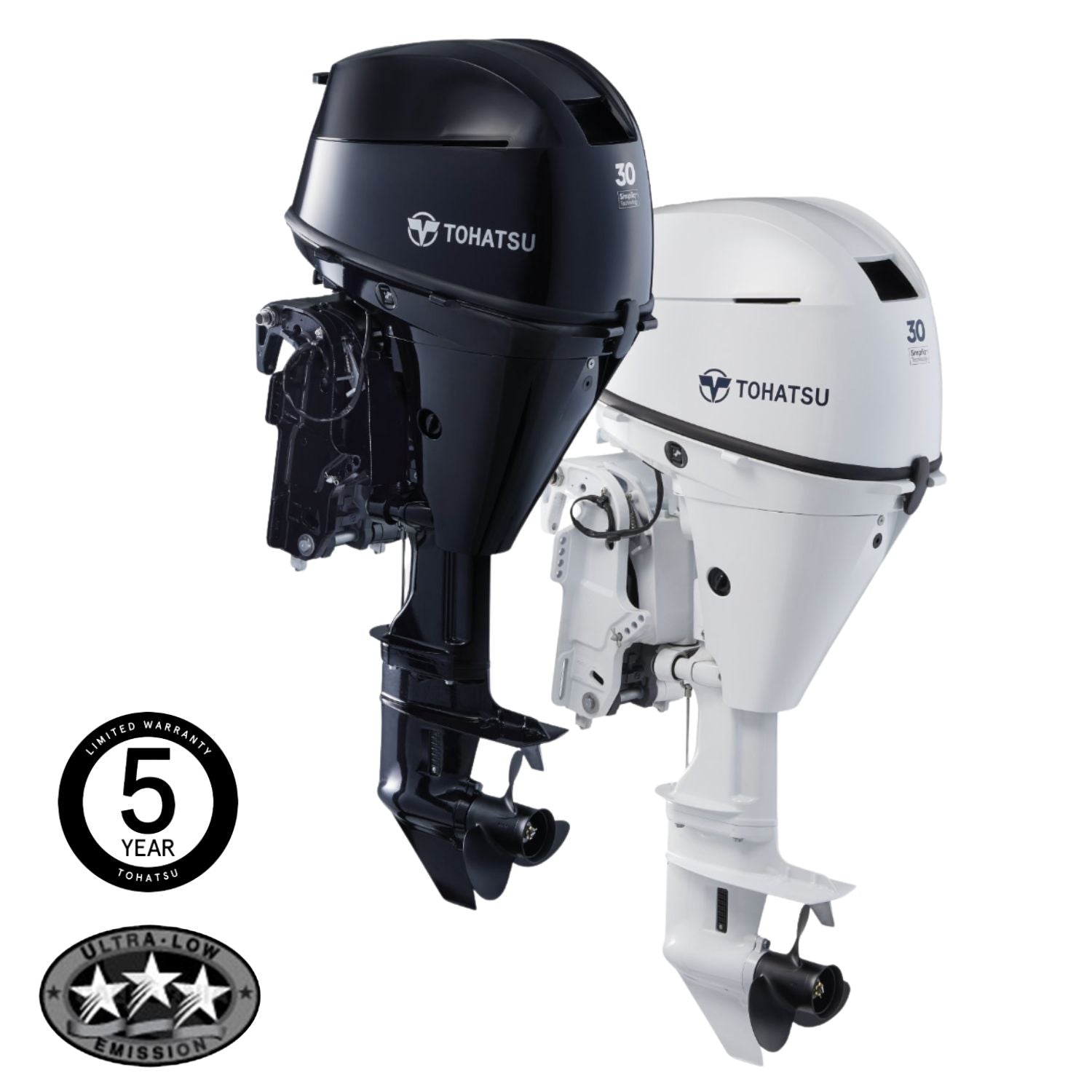 Tohatsu 30HP 4-Stroke EFI Outboard Engine Short Shaft