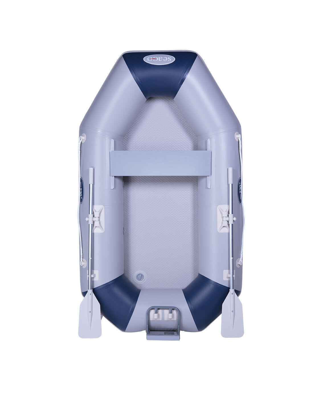 230 Spirit Round Tail Inflatable Floor 2.3m Grey