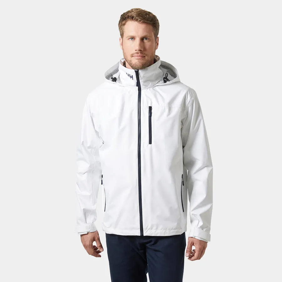 Crew Hooded Midlayer Jacket 2.0 White