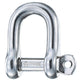 Proboat Galvanised Captive Pin D Shackle (8mm)