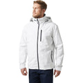 Helly Hansen Crew Hooded Midlayer Jacket 2.0 White