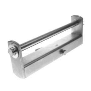Maypole 8″ Parallel Side Roller Bracket – Fits MP458 Roller, Heavy Duty Zinc-Plated Boat Trailer Support