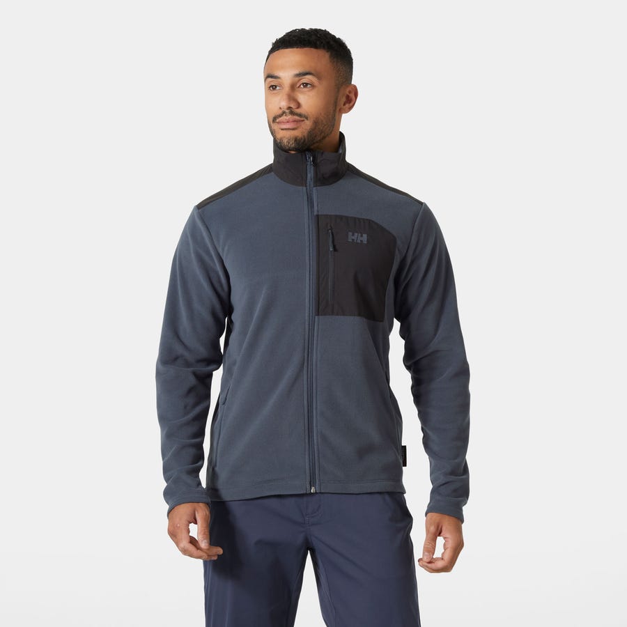 Helly Hansen Men's Daybreaker Block Microfleece Jacket 860 Alpine Fros