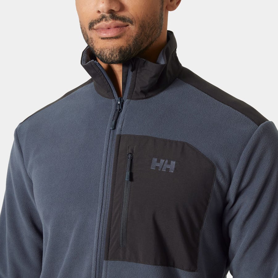 Helly Hansen Men's Daybreaker Block Microfleece Jacket 860 Alpine Fros
