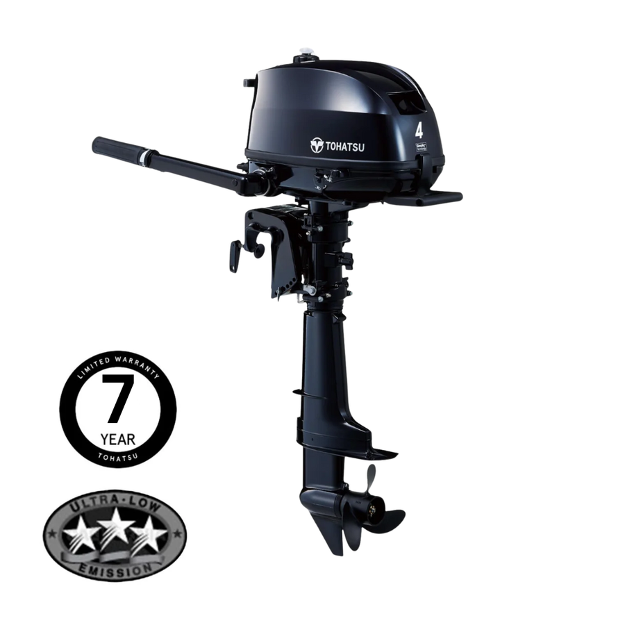 Tohatsu 4HP 4-Stroke Outboard Engine Long Shaft