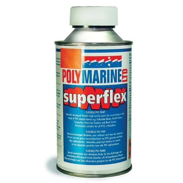 Polymarine 'Superflex' Inflatable Boat Paint - 500ml (Orange)