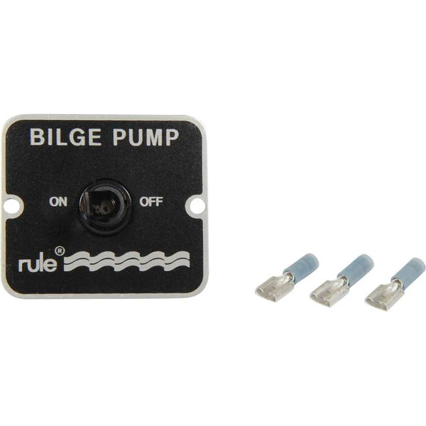 Rule 3-Way Panel 12–24V Model 45 – Automatic & Manual Bilge Pump Control