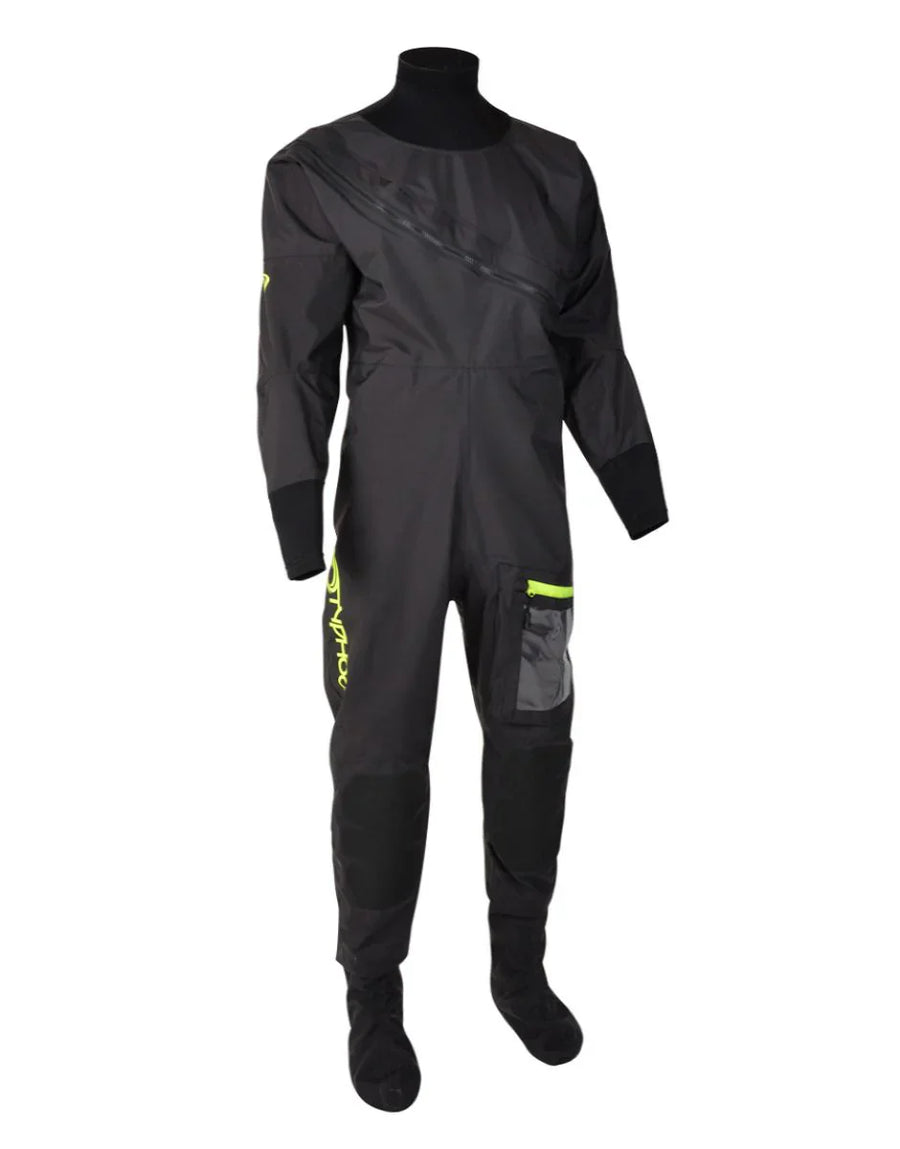 Typhoon Mens Ezeedon 4 Surface Drysuit - Black