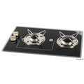 Osculati Gas Hob With Two Pyroceram Burners