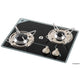 Osculati Gas Hob With Two Pyroceram Burners