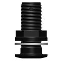 Domed Skin Fittings - Black