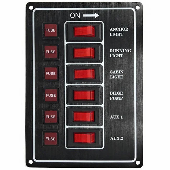 Unknown Switch Panel 10066 Bk