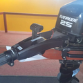 Approved Used: Evinrude ETEC 25hp Outboard Motor, Pull Start, Tiller Control, Long Shaft