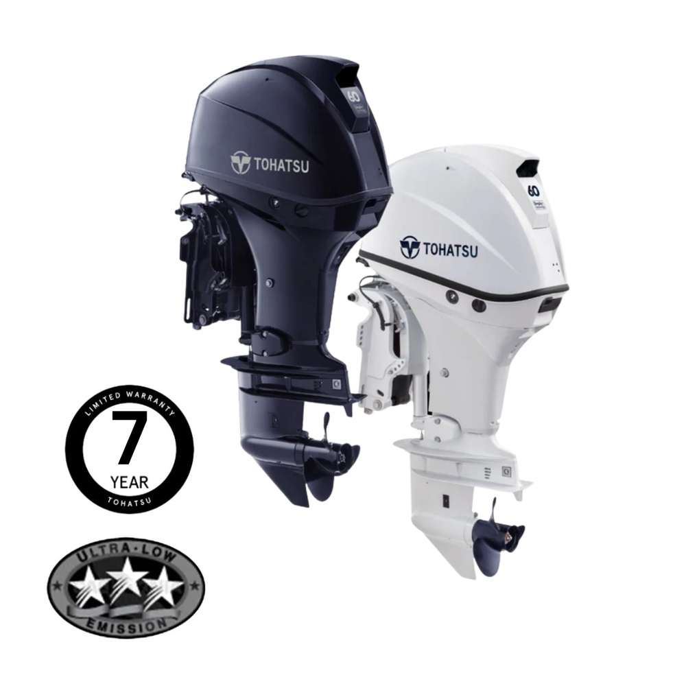 Tohatsu 60HP 4-Stroke EFI Outboard Engine Long Shaft