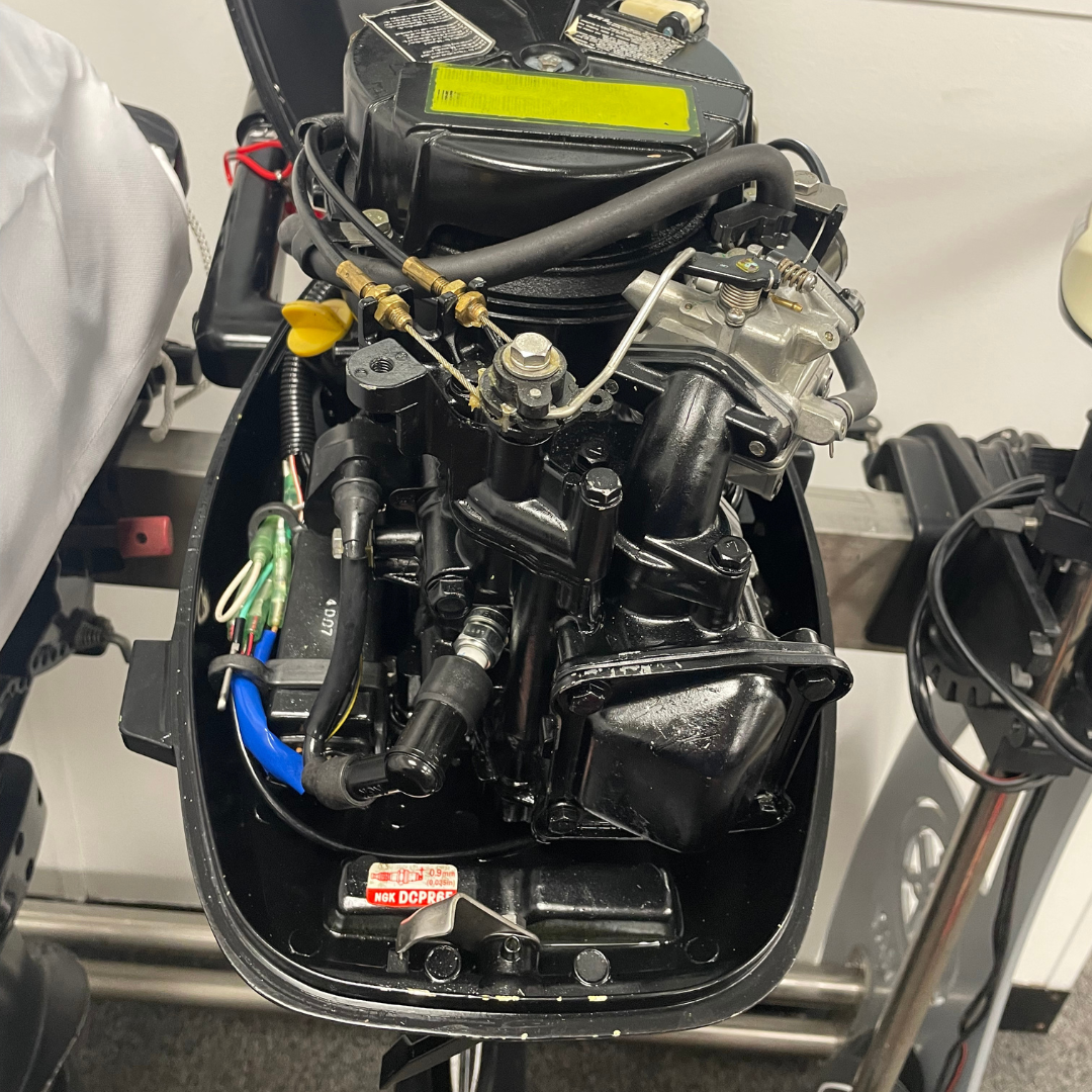 Approved Used: Mercury 5HP Outboard Engine, 4-Stroke, Short Shaft, Pull Start, Tiller