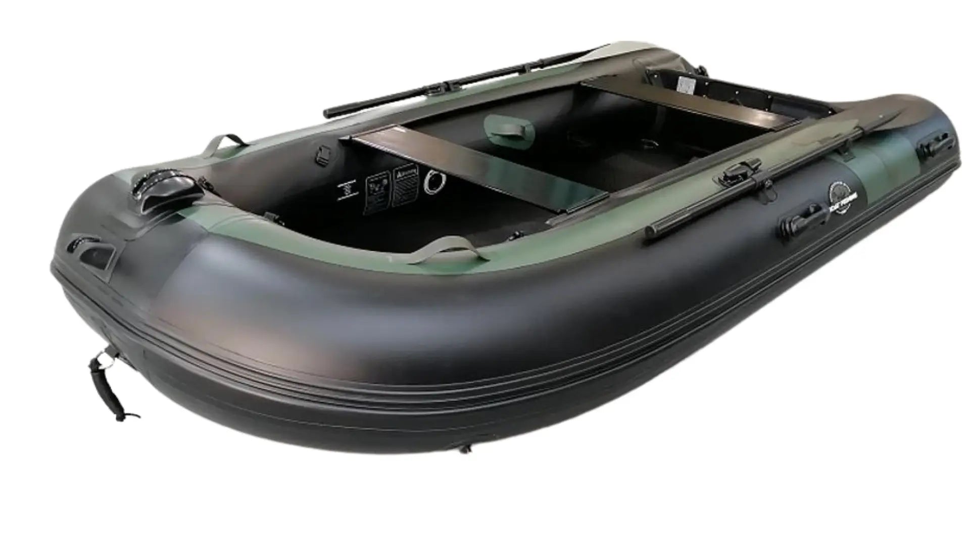 H5 Camo 370 Air Deck Inflatable Fishing Boat