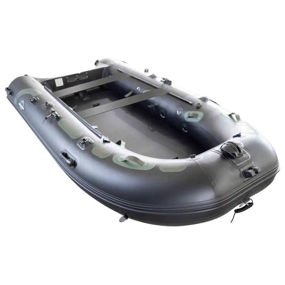 H6 Camo 370 Air Deck Inflatable Fishing Boat