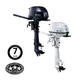 Tohatsu 6HP 4-Stroke Outboard Engine Ultra Long Shaft