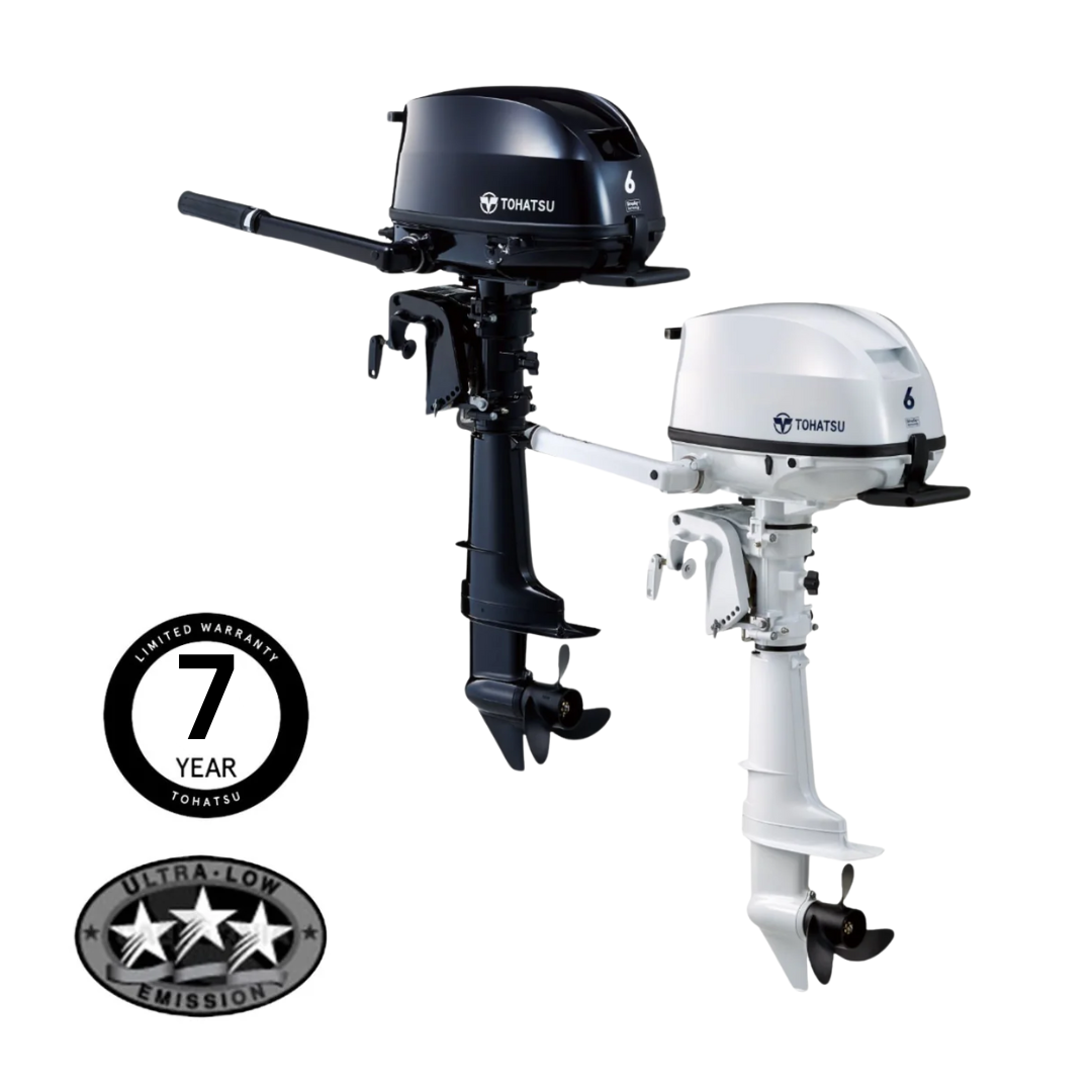 Tohatsu 6HP 4-Stroke Outboard Engine Long Shaft