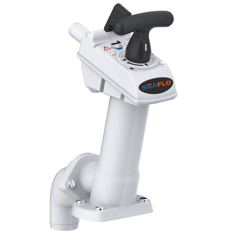 Seaflo 12V Electric to Manual Toilet Conversion Kit – with Built-In Macerator