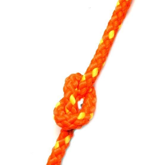Kingfisher 8 Plait Polypropylene Floating Orange Safety Rope