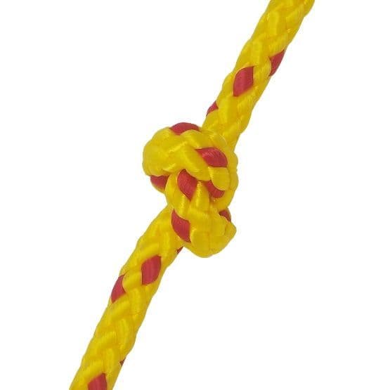 Kingfisher 8 Plait Polypropylene Floating Yellow Safety Rope
