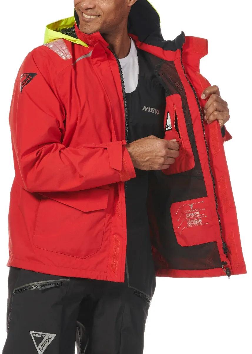 Musto Mens BR1 Inshore Jacket Red