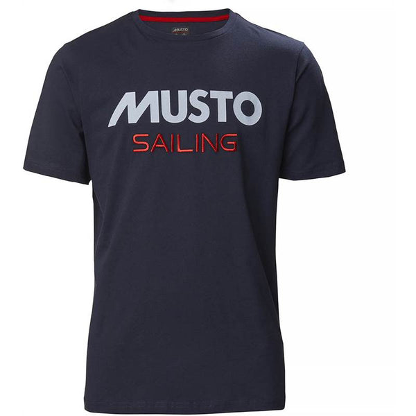 Musto Sailing Tee Shirt Navy