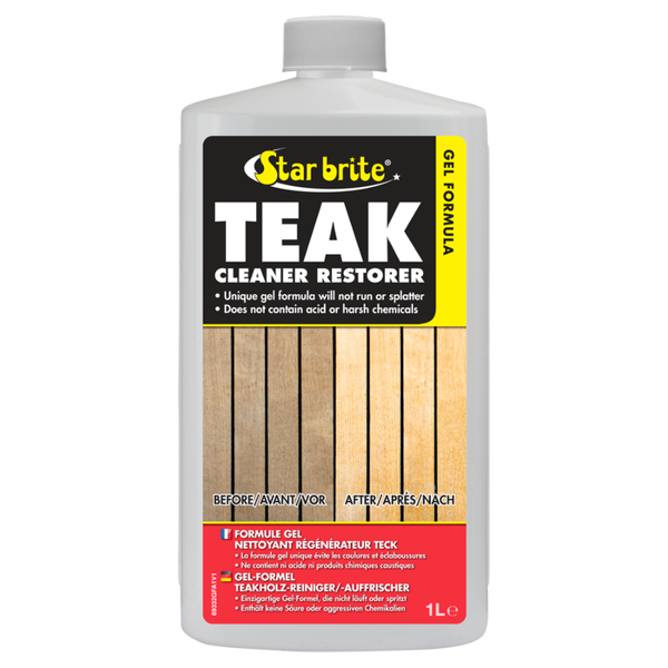 Starbrite Gel Formula Teak Cleaner Restorer - 1 Litre