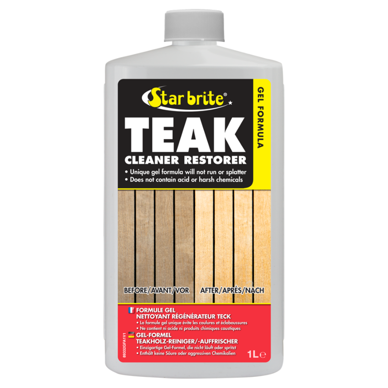 Starbrite Gel Formula Teak Cleaner Restorer - 1 Litre