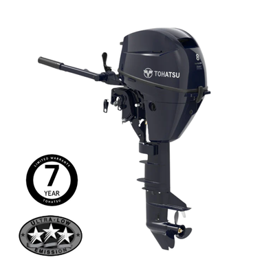 Tohatsu 8HP 4-Stroke EFI Outboard Engine Long Shaft