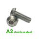 A2 ST/ST BUTTON HD SOCKET SCREWS ISO7380