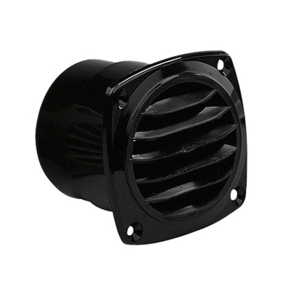 Plastimo Round Plastic Vent Black (72mm)