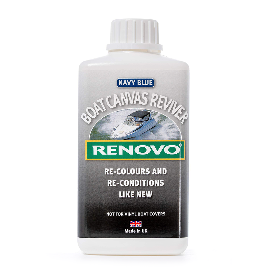 Renovo Boat Canvas Reviver Navy Blue