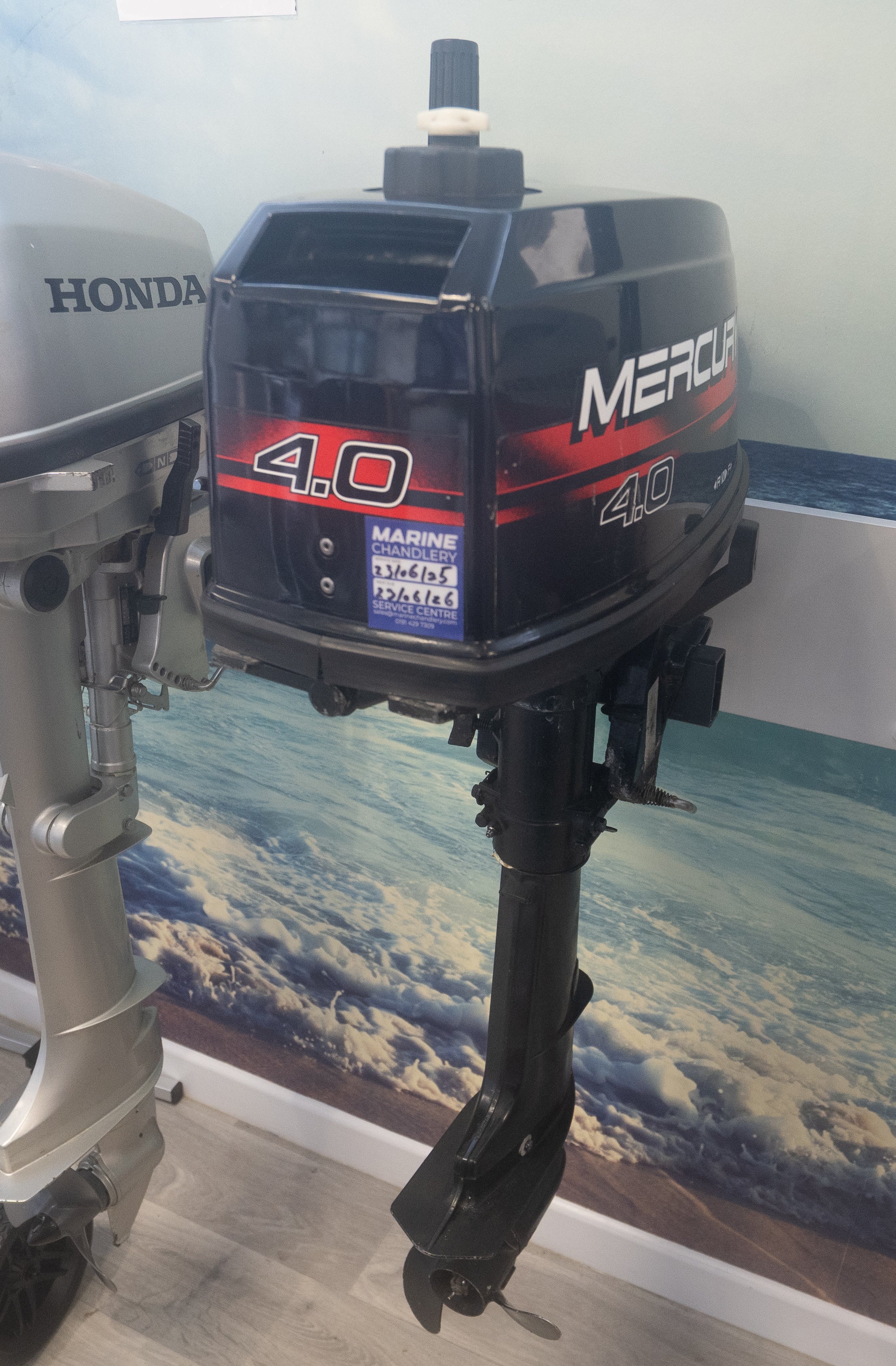 Mercury APPROVED USED: Mercury 2-Stroke 4HP Outboard Engine