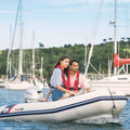 HonWave Inflatable Boat on Water