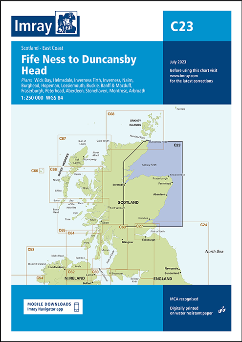 Imray C23 Fife Ness to Duncansby Head